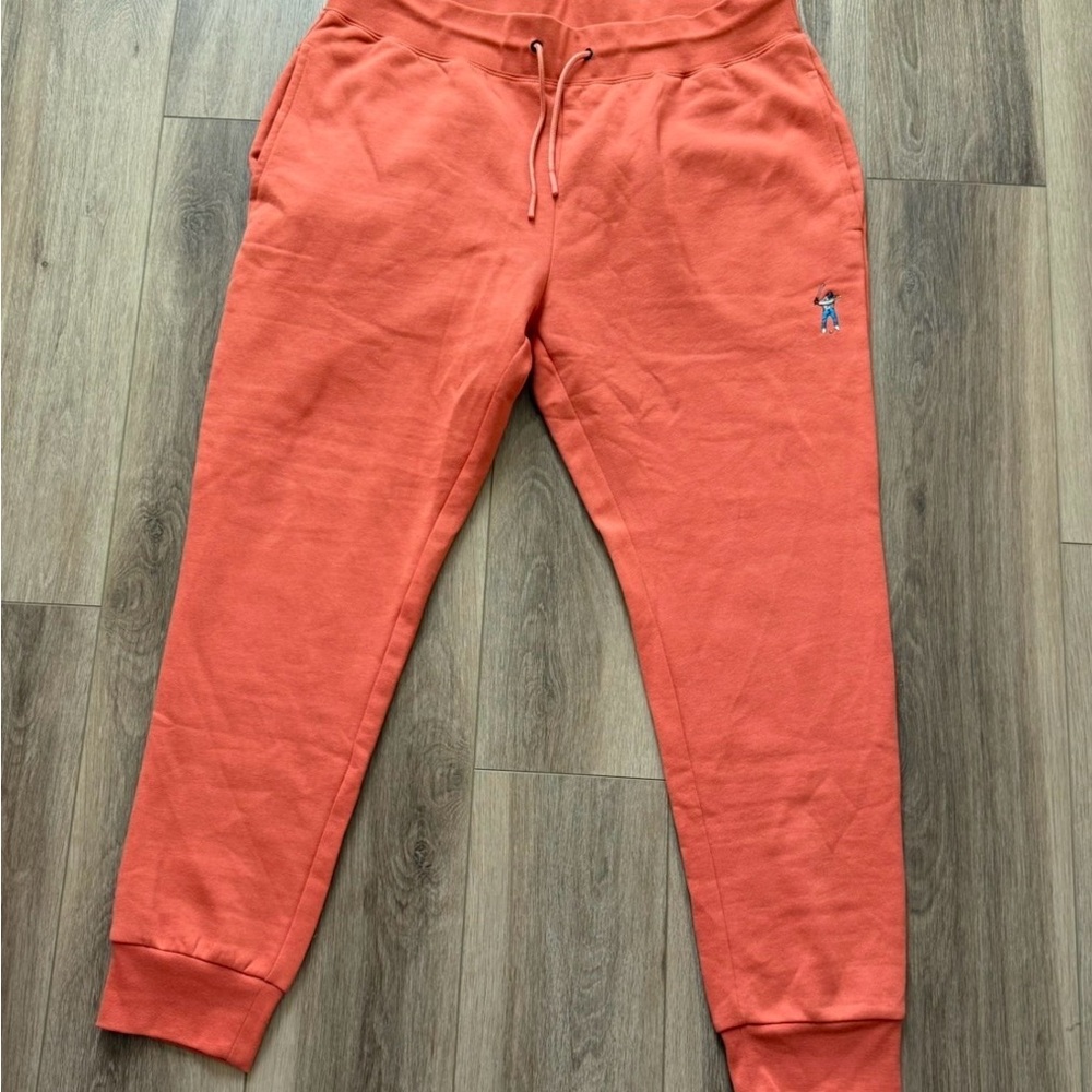 Eastside Golf muted Orange Sweatpants Joggers size XXL